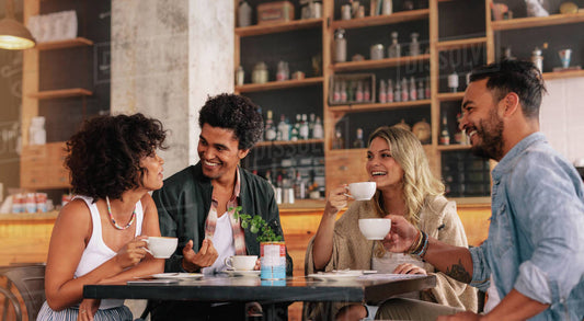 Shared Coffee Time - Relief from Social Media
