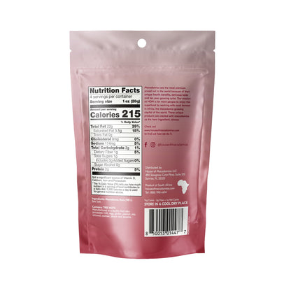 Dry Roasted Macadamia Nuts with Namibian Sea Salt (4oz x 6 Bags)