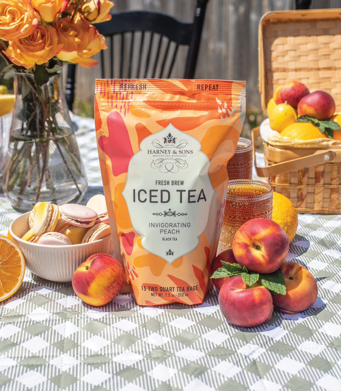 Peach Fresh Brew Iced Tea